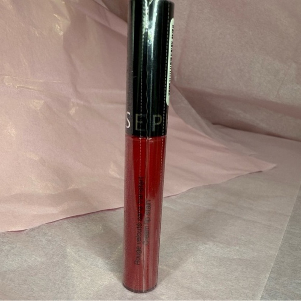 New Sephora Collection Cream Lip Stain Red Shade #03 Strawberry Kissed - Picture 4 of 5